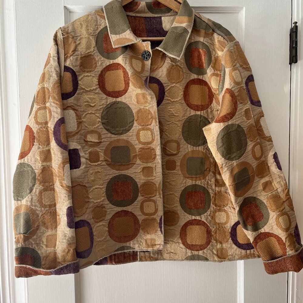 Vintage Winding River reversible jacket, size Extra Large